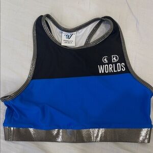 Cheerleading Worlds Sports Bra Top